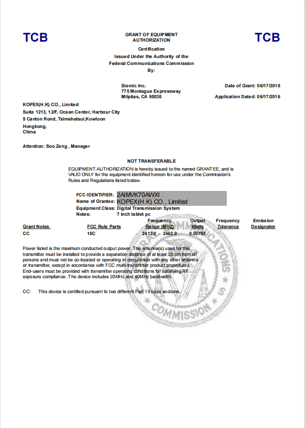 FCC-ID